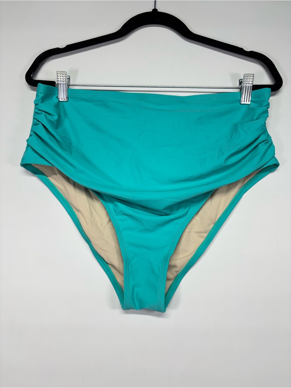 ✨Cupshe Nature Trip Ruffle Sleeves High Waist Tummy Control Plus Size 1X Set - Picture 8 of 14